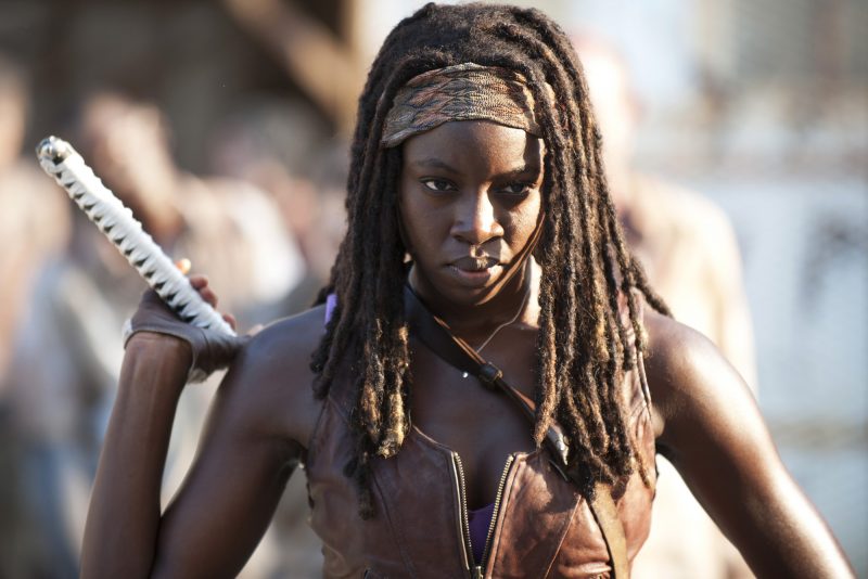 FOR TV WEEK -- DO NOT PURGE -- Michonne (Danai Gurira) - The Walking Dead - Season 3, Episode 5 - Photo Credit: Gene Page/AMC