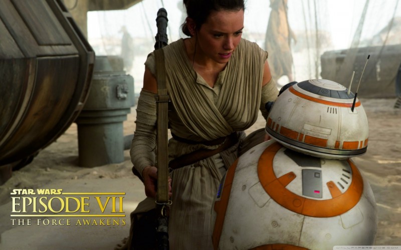 Fondo de Rey y BB-8