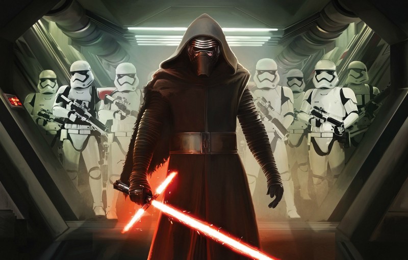 Kylo Ren Star Wars el Despertar de la Fuerza fondo de pantalla