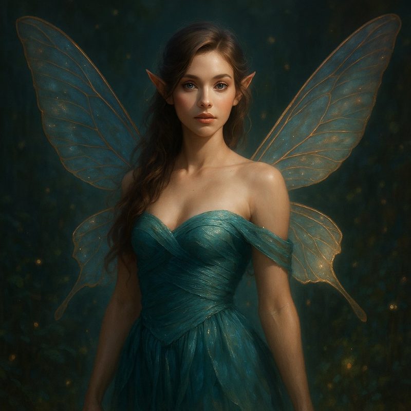 Imágenes de Hadas, ilustración de haga muy guapa con cara angelical 