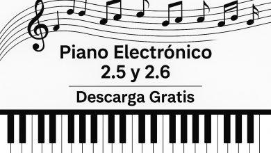 Piano Electronico 2.5 y 2.6 Gratis