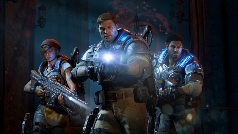 03 personajes Gears of War 4