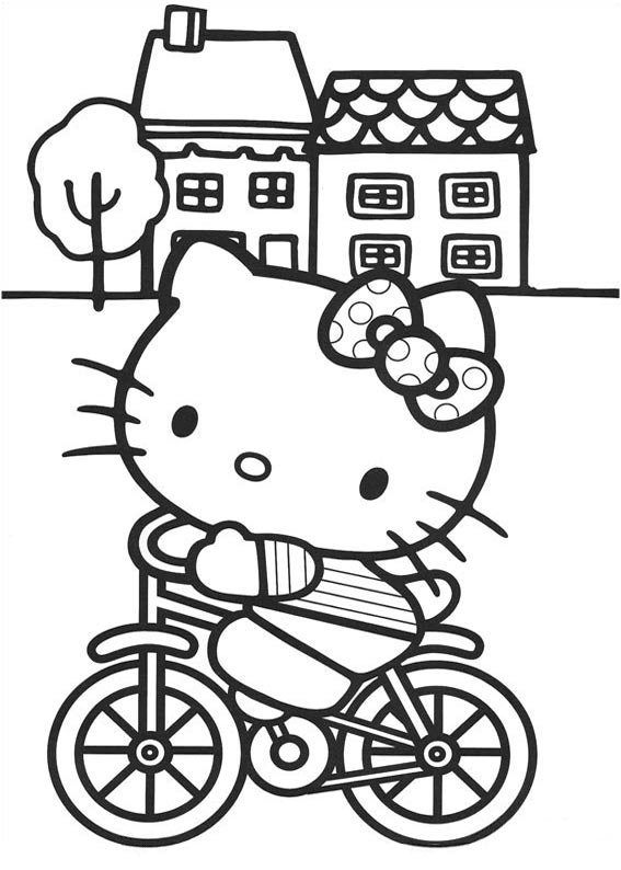 dibujos-hello-kitty-para-colorear (8)