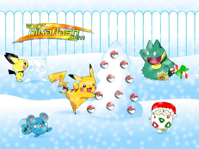 pokemon navidad wallpapers