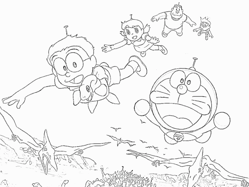 Dibujos-de-Doraemon-para-colorear (6)
