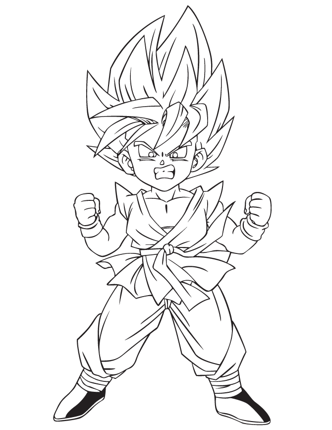 dbz goku vs bills coloring pages - photo #49