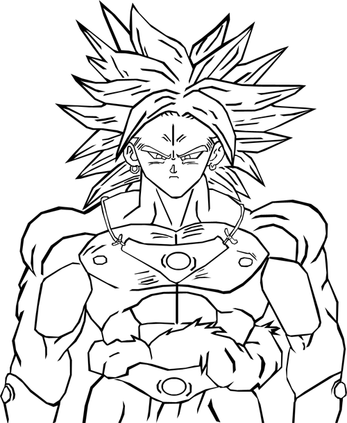 Download Dibujos para colorear de Dragon Ball Z