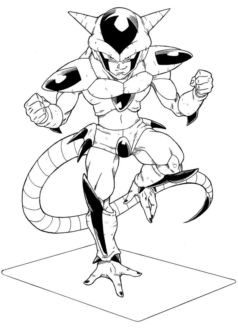 Dibujos-para-colorear-de-Dragon-Ball-Z-Freezer-02