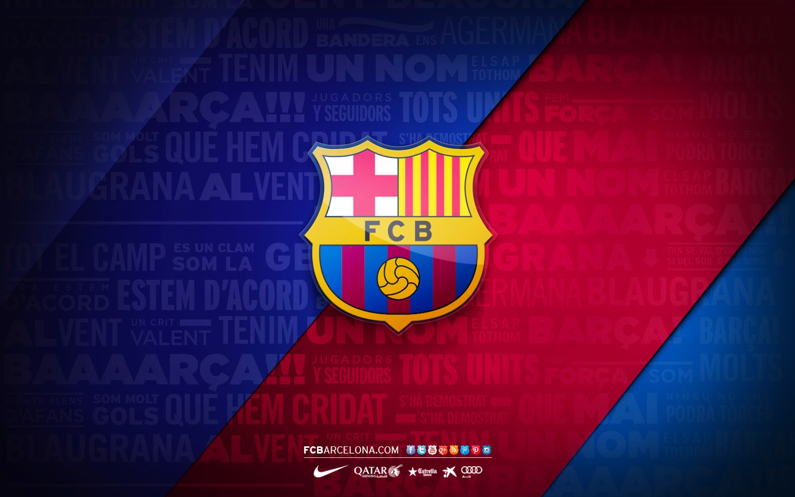 Fondos de pantalla del Fútbol Club Barcelona, Wallpapers