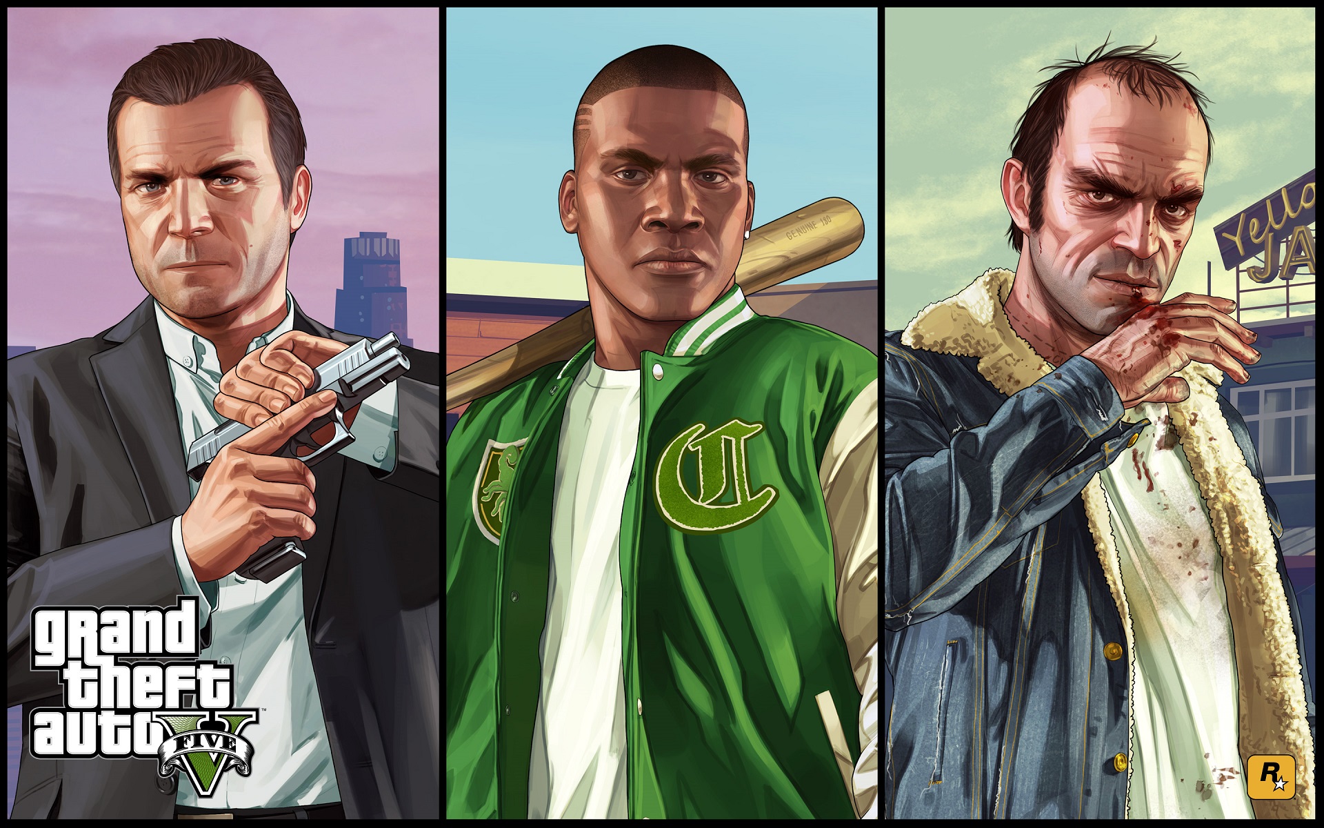Grand Theft Auto Background