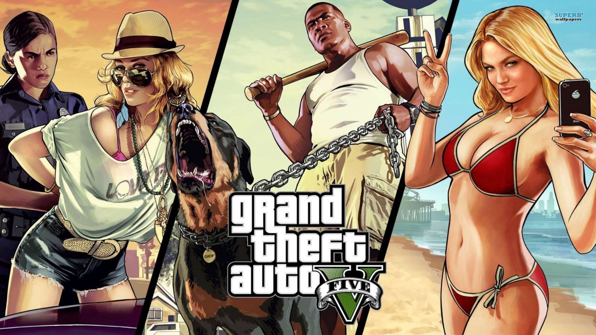 Fondos de pantalla de GTA 5, Wallpapers Grand Theft Auto V Gratis