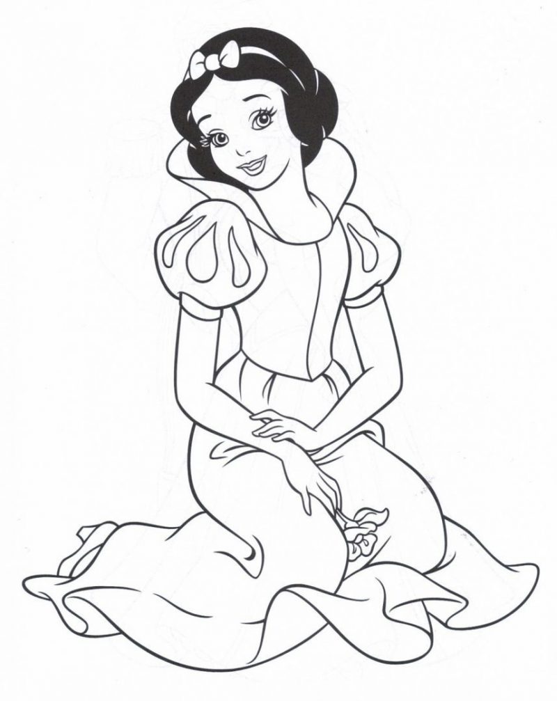 Dibujos de Princesas Disney para colorear e imprimir gratis