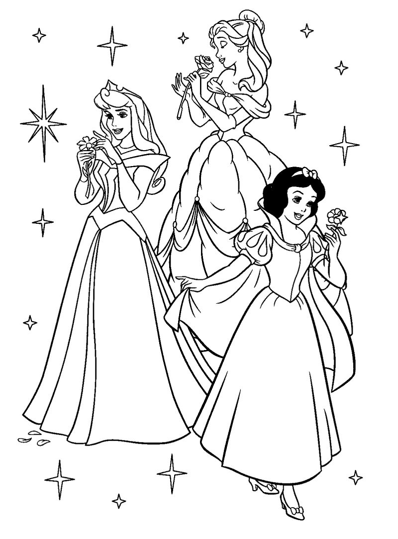 colorear-princesas-disney