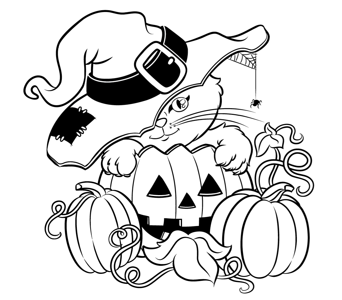 Dibujos de Halloween para colorear, imágenes halloween