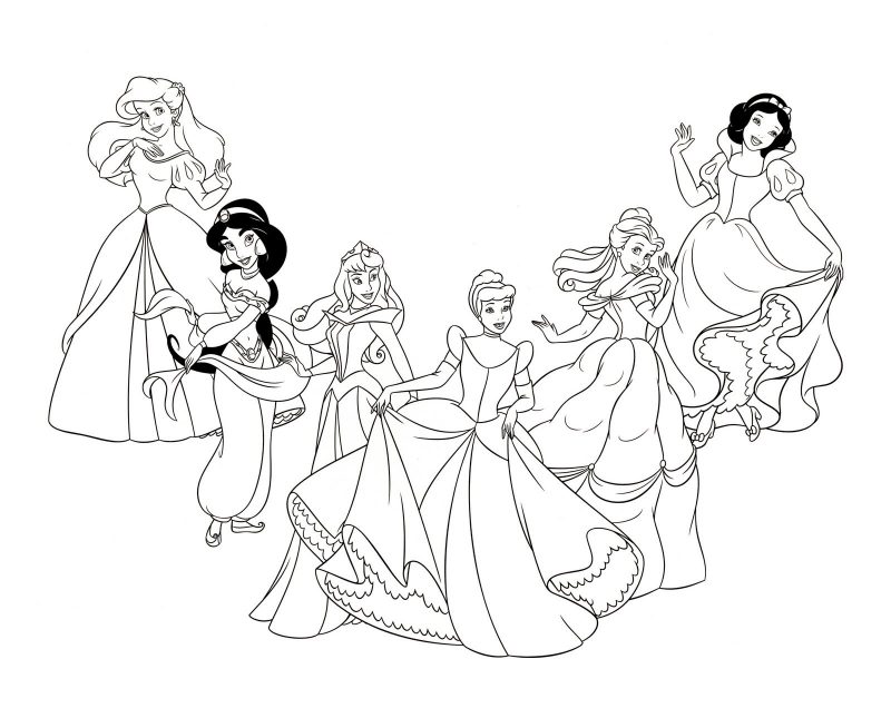 dibujos-princesas-disney