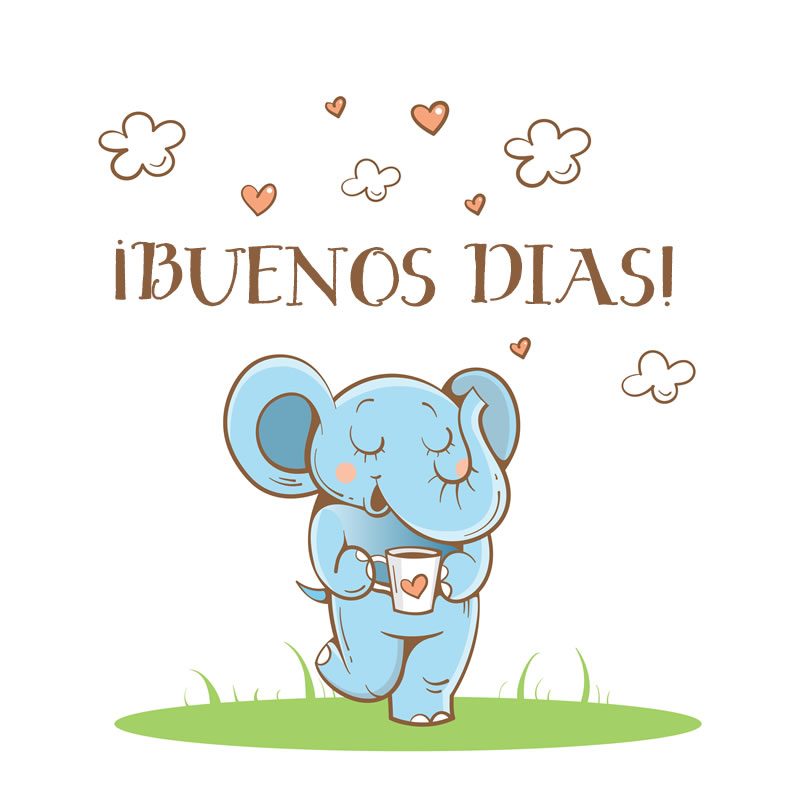 elefante-con-buenos-dias