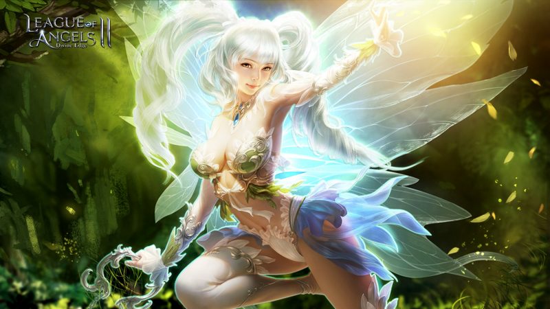 league-of-angels-flora-angel-warrior-wallpaper