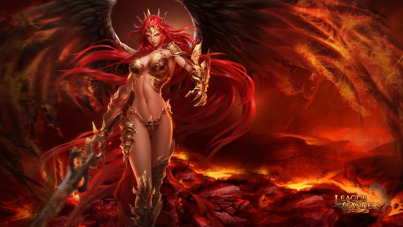 league-of-angels-mikaela-angel-warrior-wallpaper