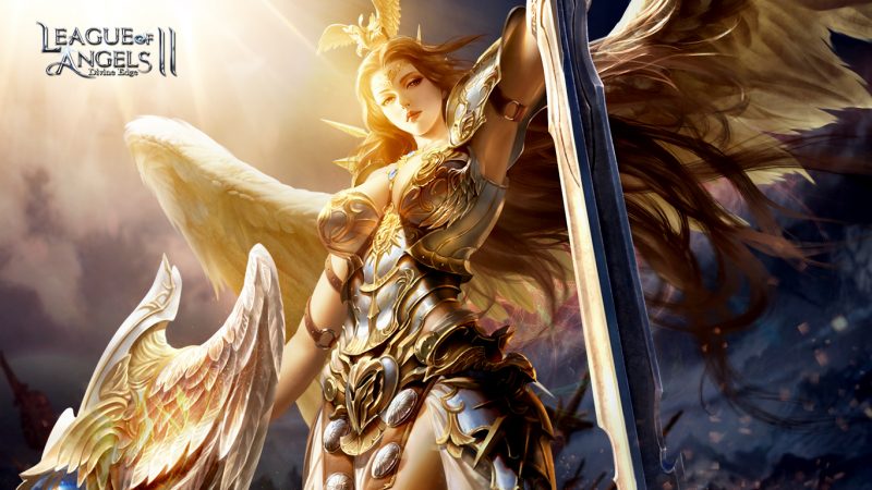 league-of-angels-victoria-angel-warrior-wallpaper