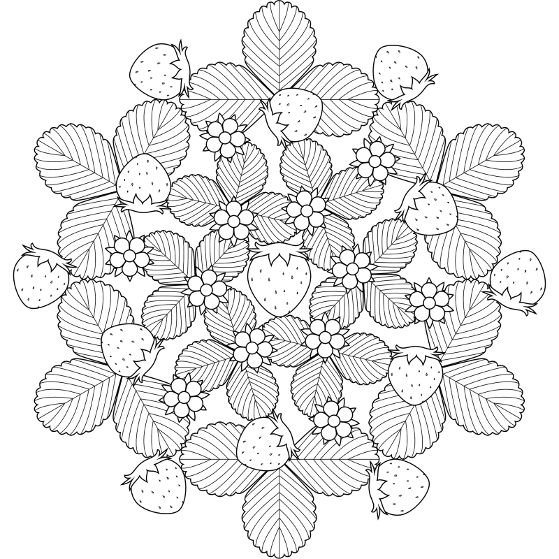 mandalas-frutales-para-colorear