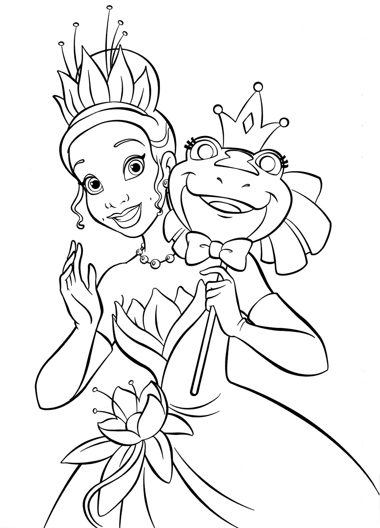 dibujos princesas disney para colorear