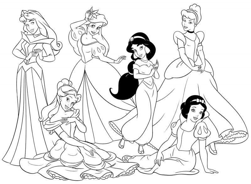 princesas-disney-colorear-e-imprimir-dibujos