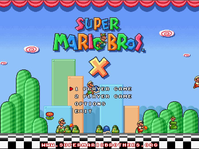 Super Mario Bros X Gratis