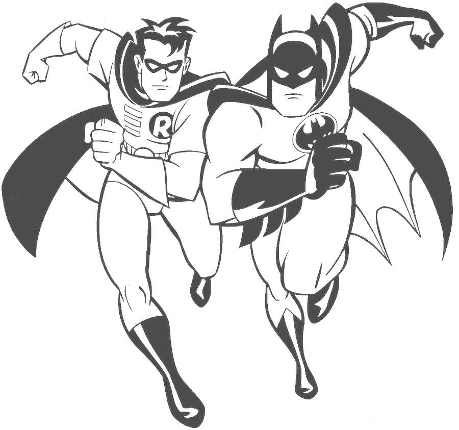 Descargar Dibujos de Batman para colorear e imprimir Gratis