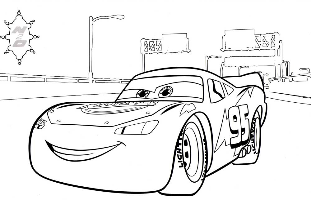 Dibujos De Cars Para Colorear E Imprimir Gratis