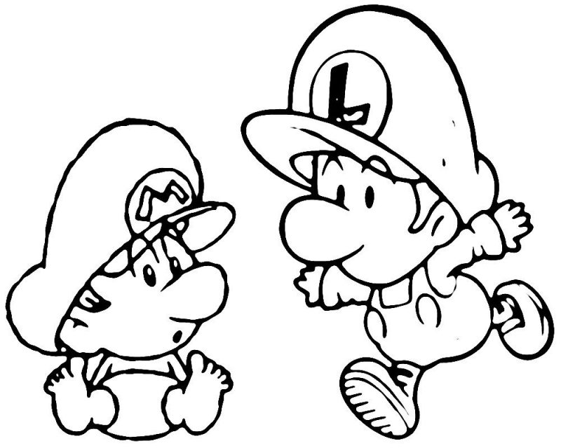 Dibujos De Super Mario Para Colorear E Imprimir