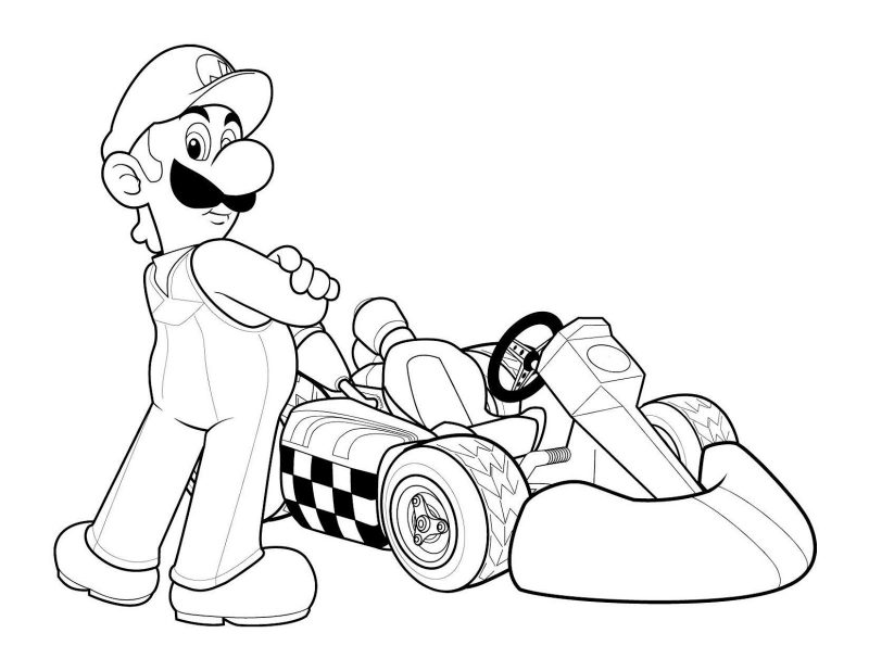 Dibujos de Super Mario para colorear e imprimir