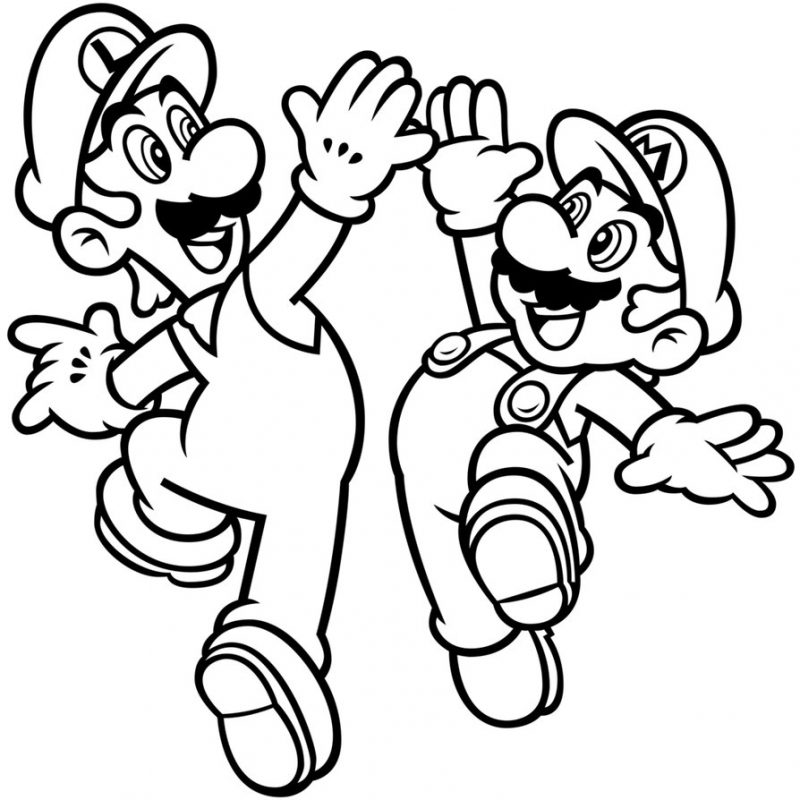 Dibujos De Super Mario Para Colorear E Imprimir