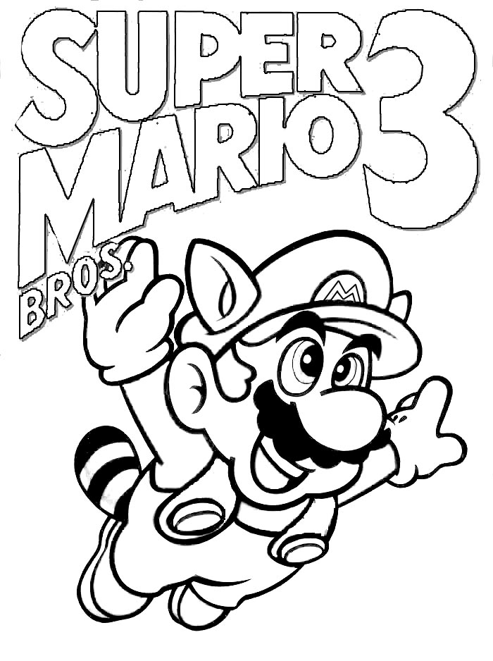 Dibujos De Super Mario Para Colorear E Imprimir