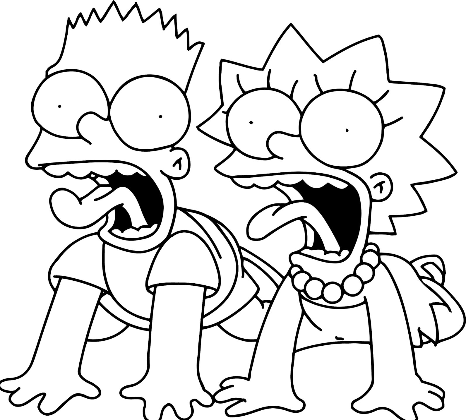 Featured image of post Dibujos De Lisa Simpson Para Colorear Miles de dibujos de lisa simpson para colorear y pintar gratis