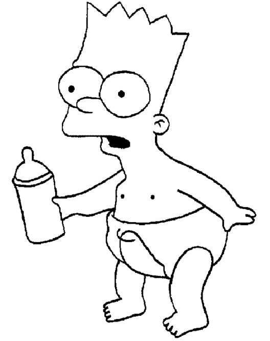 Dibujos De Los Simpson Para Colorear The Simpsons Imagenes