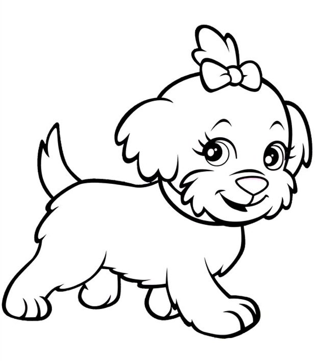 Dibujos Para Colorear Perritos