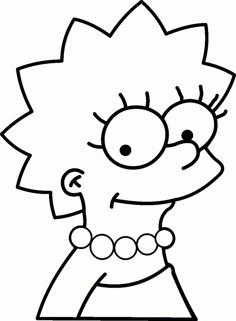 dibujos-lisa-simpson