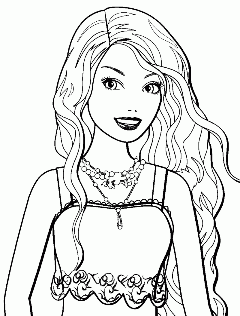 dibujos-para-colorear-de-barbie-1