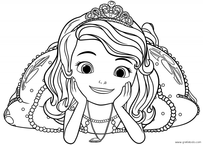 la-princesa-sofia-disney-colorear