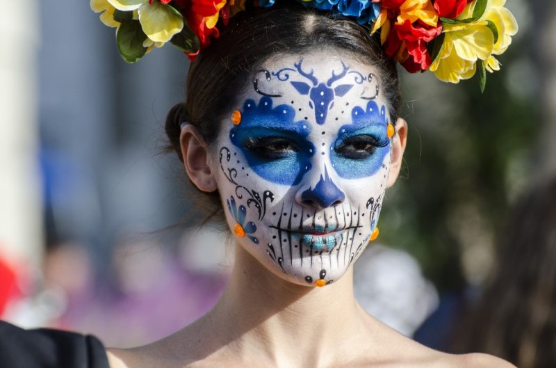 maquillaje-calavera-mexicana-catrina