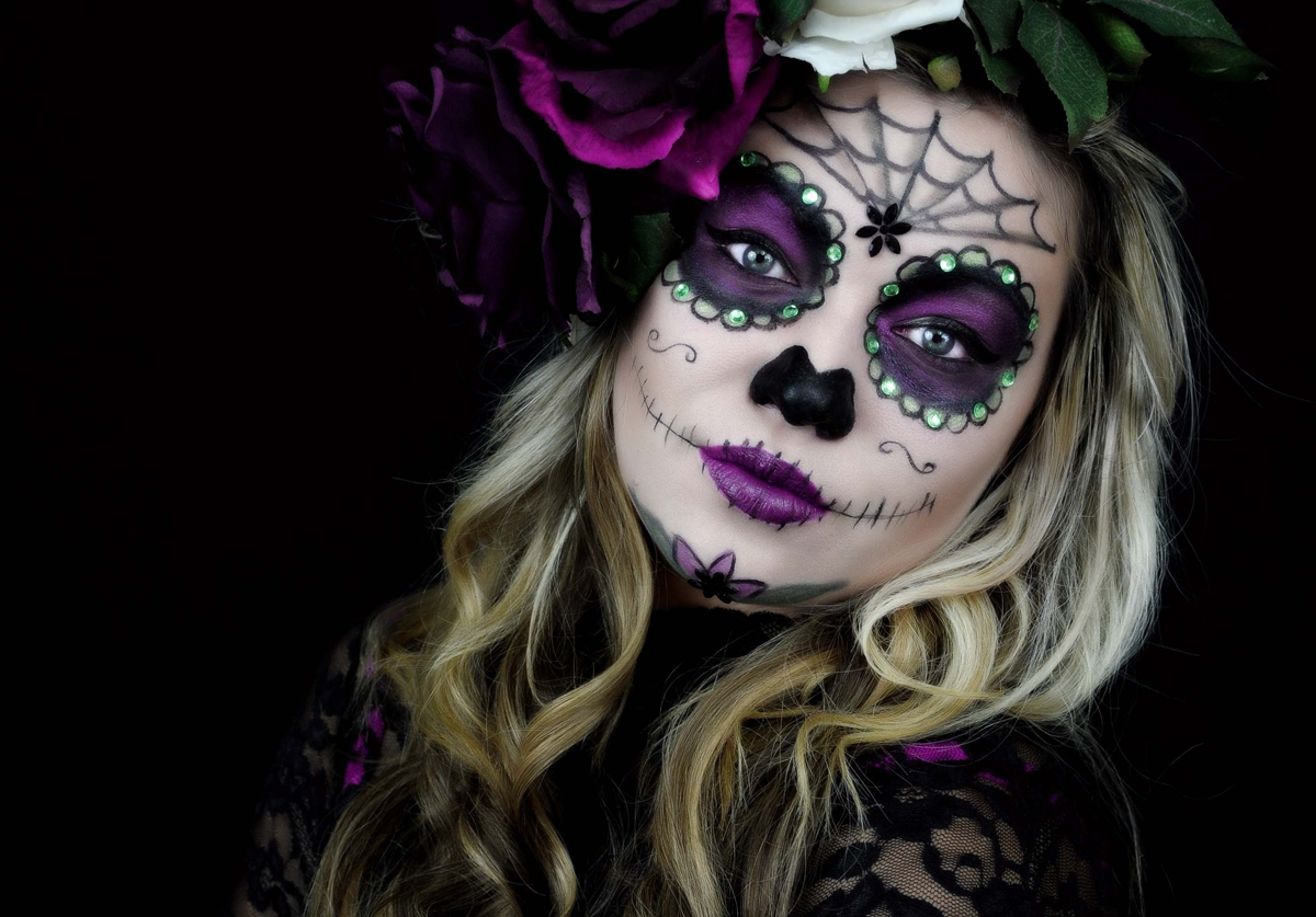 tuyo riega la flor Realmente Ideas para maquillarse como la Catrina o Calavera Mexicana, Sugar Skull