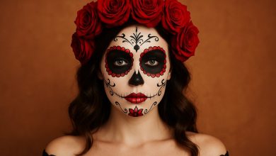 Maquillaje de la Catrina