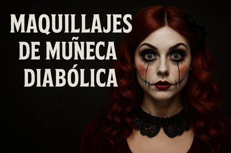 Maquillajes de muñeca diabólica