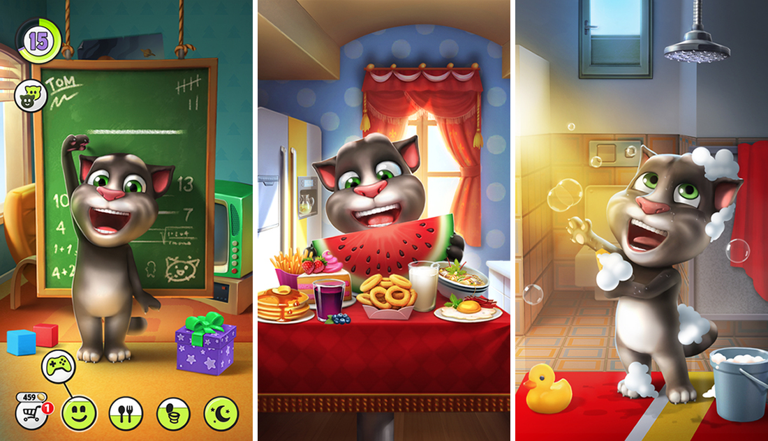 My talking tom version