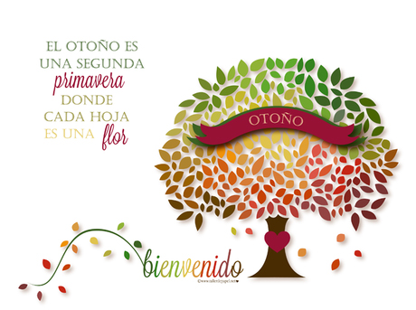Resultado de imagen de frases Feliz Otoño