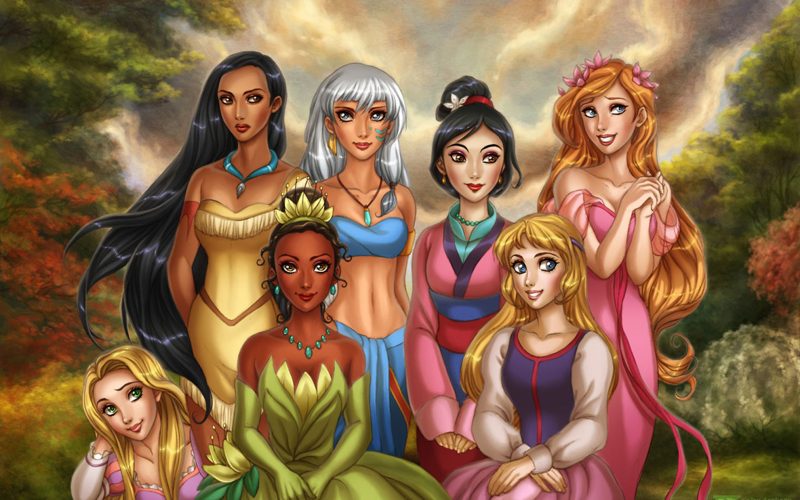 princesas disney reales