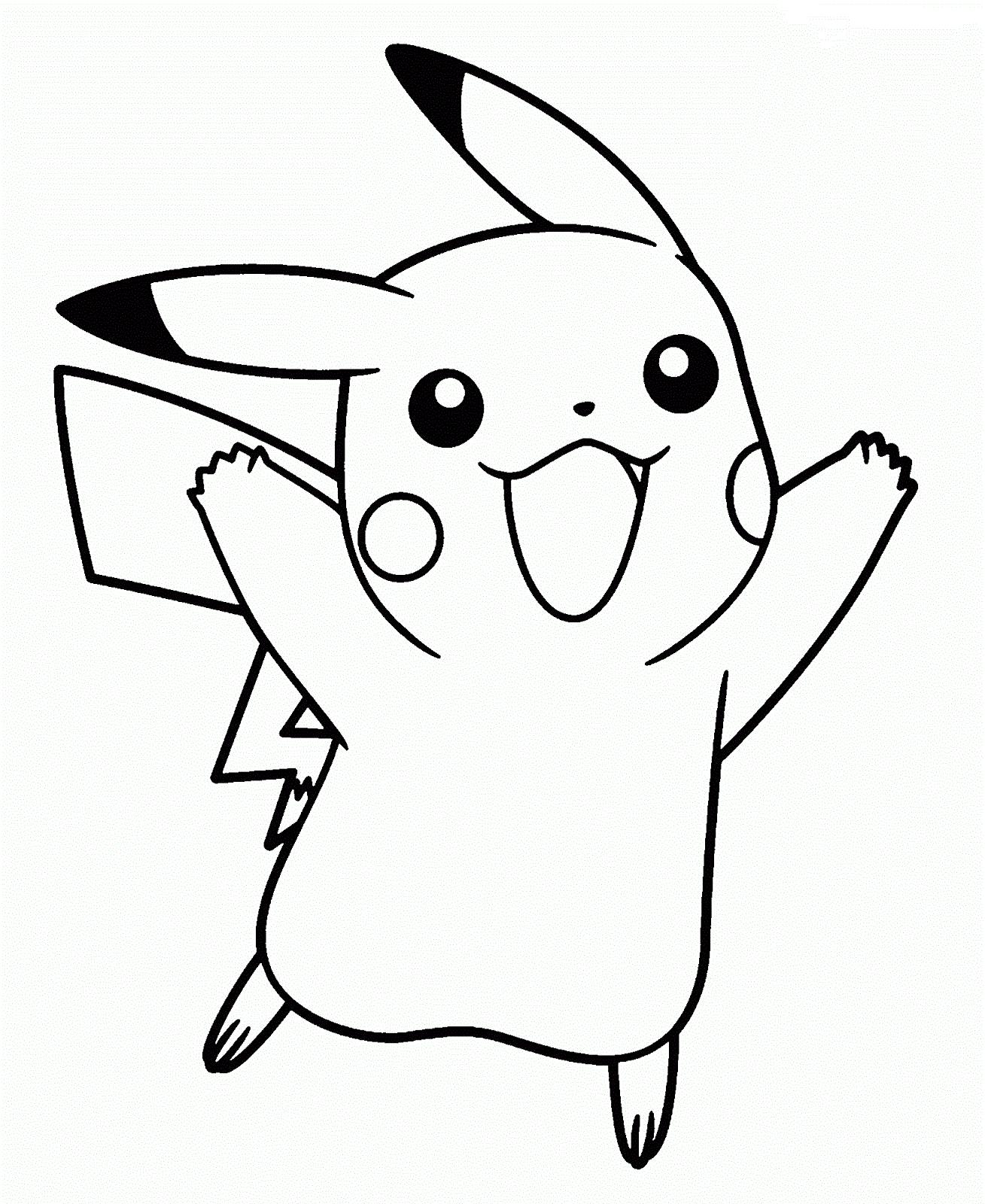 Racionalización comer rompecabezas Dibujos de Pikachu para colorear e imprimir gratis