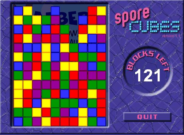 Spore Cubes flash Gratis