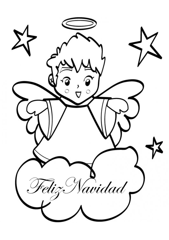 Dibujos de Feliz Navidad para colorear e imprimir ...