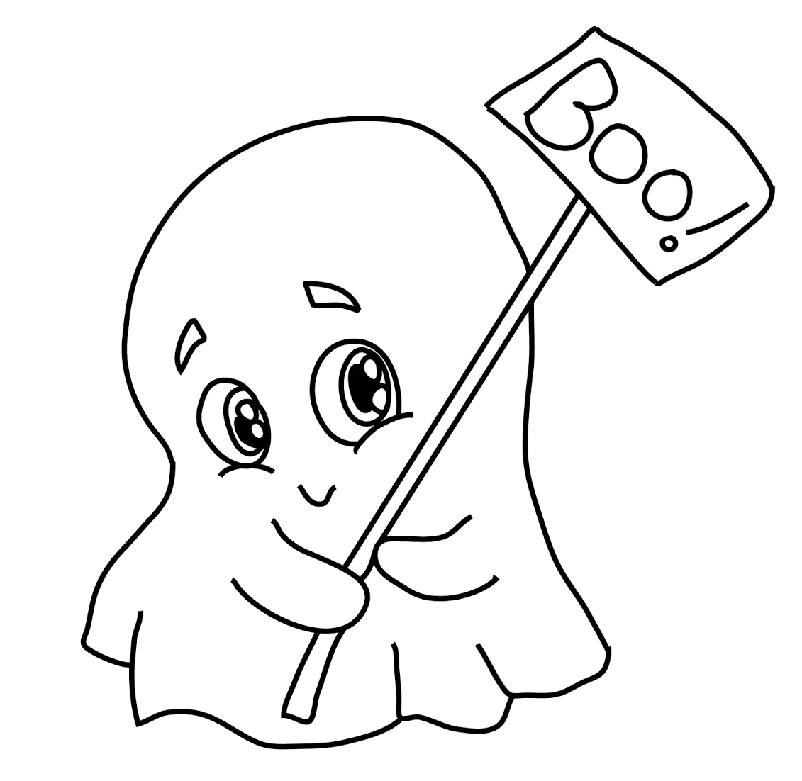 Dibujos Halloween para colorear, imprimir y recortar